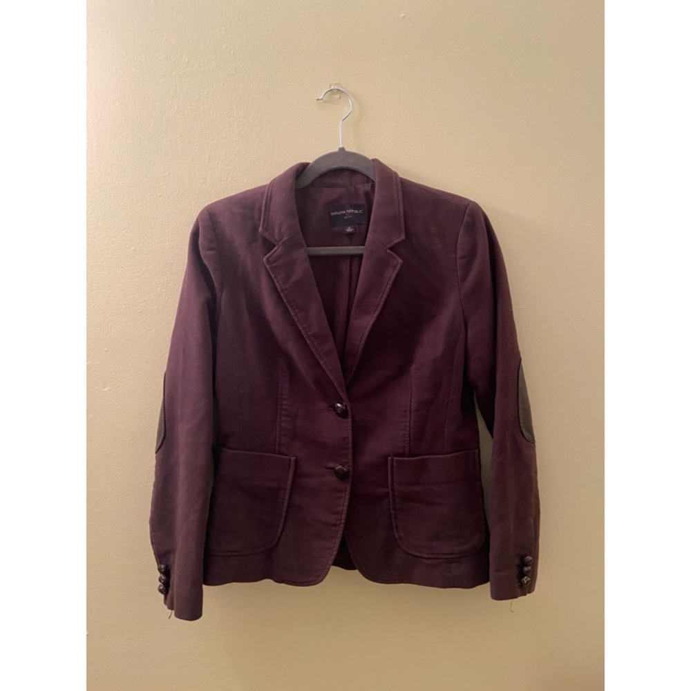 BANANA REPUBLIC Brown Blazer with Elbowpads